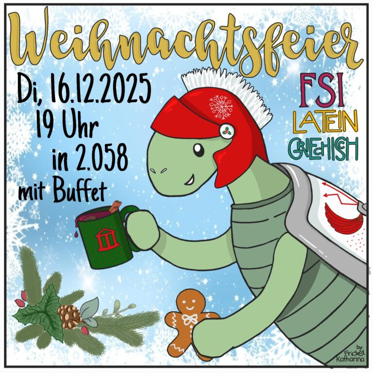 Einladung zur Weihnachtsfeier der FSI